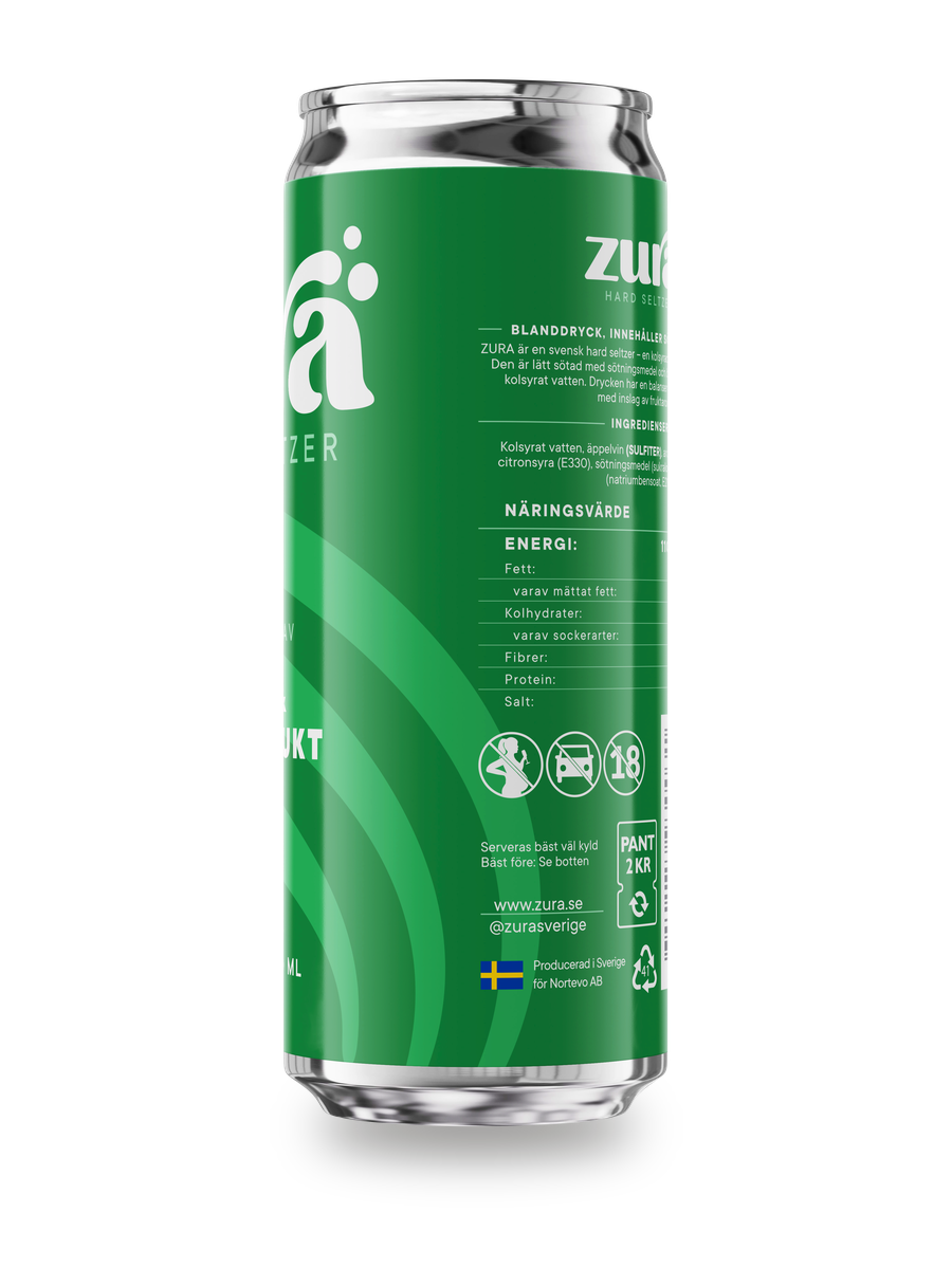 Zura Lime & Grapefrukt — sidan